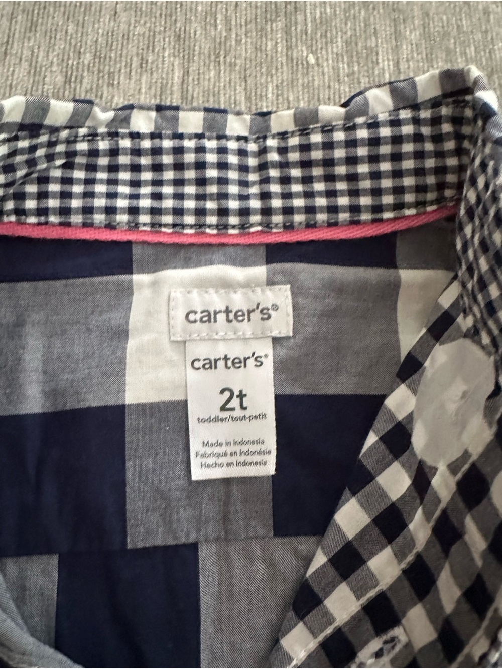 Kids Clothes Bundle (Carter’s Tops and Cat&Jack pants) - 5 pieces - Picture 9 of 16